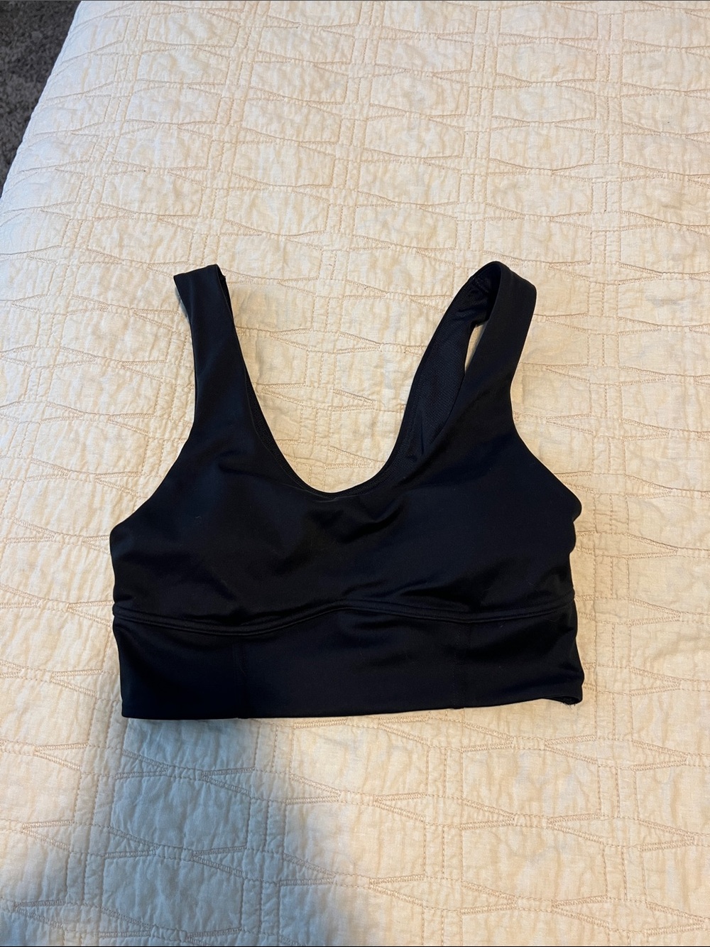 Black sports bra XS